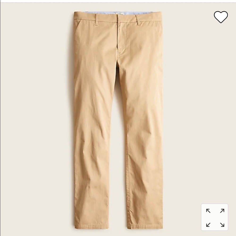 J Crew slim boyfriend Chino khaki Desert sand 25 31” inseam AV402